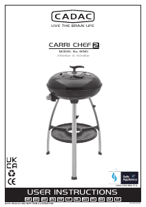 Bruksanvisning Cadac Carri Chef 2 Grill