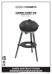 Brugsanvisning Cadac Carri Chef 40 Grill