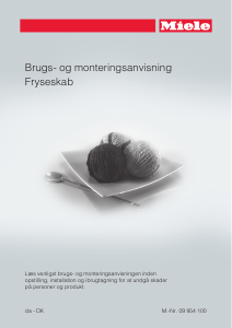 Brugsanvisning Miele F 1472 Vi Fryser