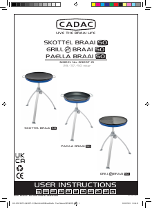 Manual Cadac Paella Braai 50 Barbecue