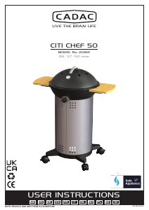Bruksanvisning Cadac Citi Chef 50 Grill