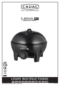 Handleiding Cadac E-Braai 40 Barbecue