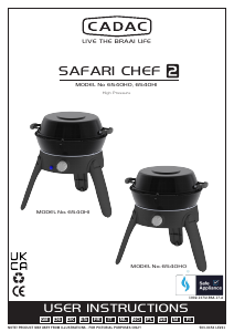 Manual Cadac Safari Chef 2 Barbecue