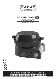 Käyttöohje Cadac Safari Chef 30 Compact Grilli