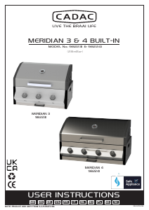 Manual Cadac Meridian 3 Barbecue