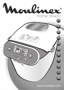Manual Moulinex OW3101 UNO Bread Maker