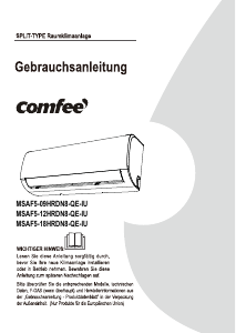 Bedienungsanleitung Comfee MSAF5-18HRDN8-QE-IU Klimagerät