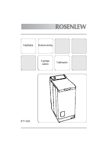Bruksanvisning Rosenlew RTT4253 Tvättmaskin