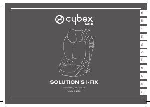 Mode d’emploi Cybex Solution S i-Fix Siège bébé