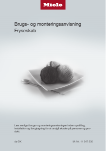 Brugsanvisning Miele F 2672 Vi Fryser