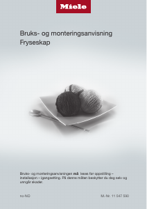 Bruksanvisning Miele F 2813 Vi Fryser