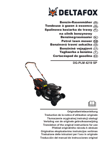 Mode d’emploi Deltafox DG-PLM 4219 SP Tondeuse à gazon