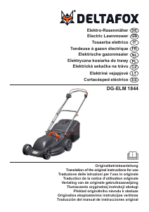 Bedienungsanleitung Deltafox DG-ELM 1844 Rasenmäher