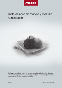 Manual de uso Miele F 2813 Vi Congelador