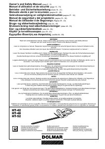 Mode d’emploi Dolmar HT-48 Taille-haies