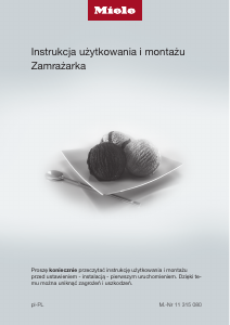 Instrukcja Miele F 31202 Ui-1 Zamrażarka