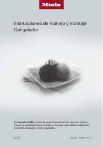 Manual de uso Miele F 31202 Ui-1 Congelador