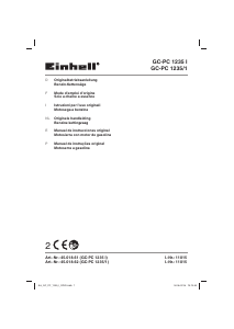 Handleiding Einhell GC-PC 1235 I Kettingzaag