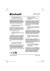 Manual de uso Einhell GC-PC 730 I Sierra de cadena