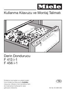 Kullanım kılavuzu Miele F 456 i Dondurucu