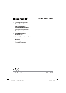 Mode d’emploi Einhell GC-PM 46/2 S HW-E Tondeuse à gazon