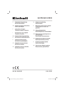 Handleiding Einhell GC-PM 46/4 S HW-E Grasmaaier