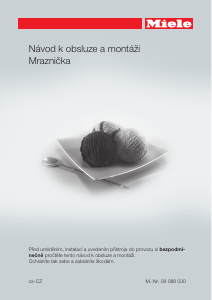 Manuál Miele F 5122 Ui Mraznička