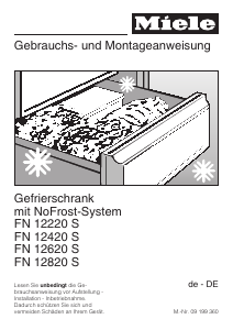 Bedienungsanleitung Miele FN 12220 S Gefrierschrank