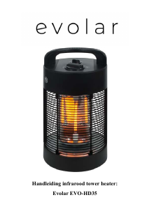 Handleiding Evolar EVO-HD35 Terrasverwarmer