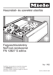 Használati útmutató Miele FN 12827 S edt/cs Fagyasztó