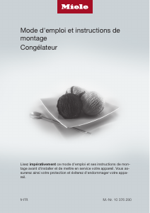 Mode d’emploi Miele FN 28062 ws Congélateur