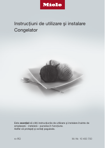 Manual Miele FN 28262 Congelator
