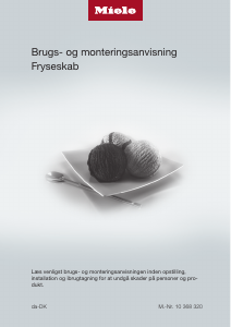 Brugsanvisning Miele FN 28262 Fryser