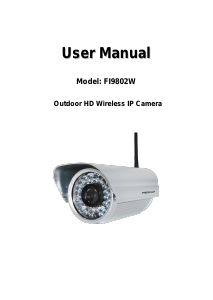 Manual Foscam FI9802W IP Camera