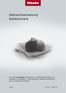 Bedienungsanleitung Miele FN 4312 E Gefrierschrank