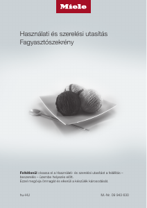 Használati útmutató Miele FNS 37402 i Fagyasztó