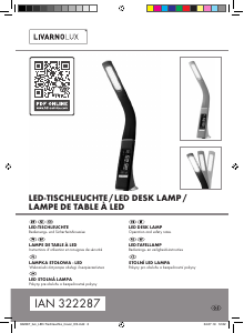Manual LivarnoLux IAN 322287 Lamp