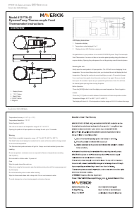 Handleiding Maverick DYNT-02 Voedselthermometer
