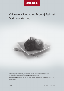 Kullanım kılavuzu Miele FNS 37405 i Dondurucu