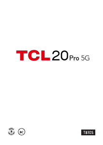 Handleiding TCL 20 Pro 5G Mobiele telefoon