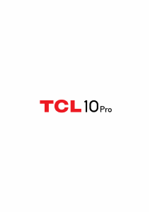 Handleiding TCL 10 Pro Mobiele telefoon