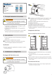 Manuale Theben TR 612 top3 Temporizzatore