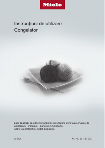 Manual Miele FNS 4782 E Congelator