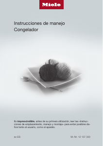 Manual de uso Miele FNS 4882 D Congelador