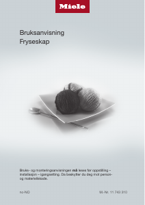 Bruksanvisning Miele FNS 7140 E Fryser