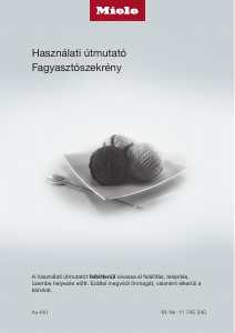 Használati útmutató Miele FNS 7770 E Fagyasztó