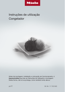 Manual Miele FNS 7770 E Congelador