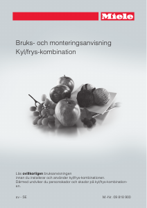 Bruksanvisning Miele KD 12813 S Kyl-frys