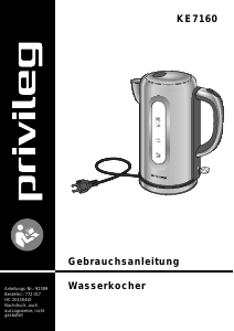 Bedienungsanleitung Privileg KE 7160 Wasserkocher