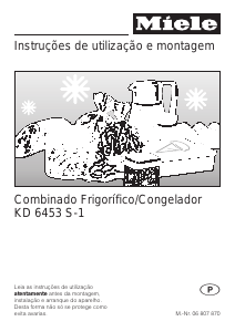 Manual Miele KD 6453 S-1 Frigorífico combinado